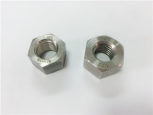 ผู้ผลิตสกรูโลหะผสมพิเศษ hastelloy c276 ถั่ว