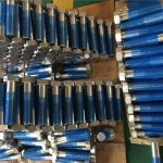 sus 304l en1.4306 เอสเอสกรูน็อตหกเหลี่ยม iso4014 ครึ่งด้าย